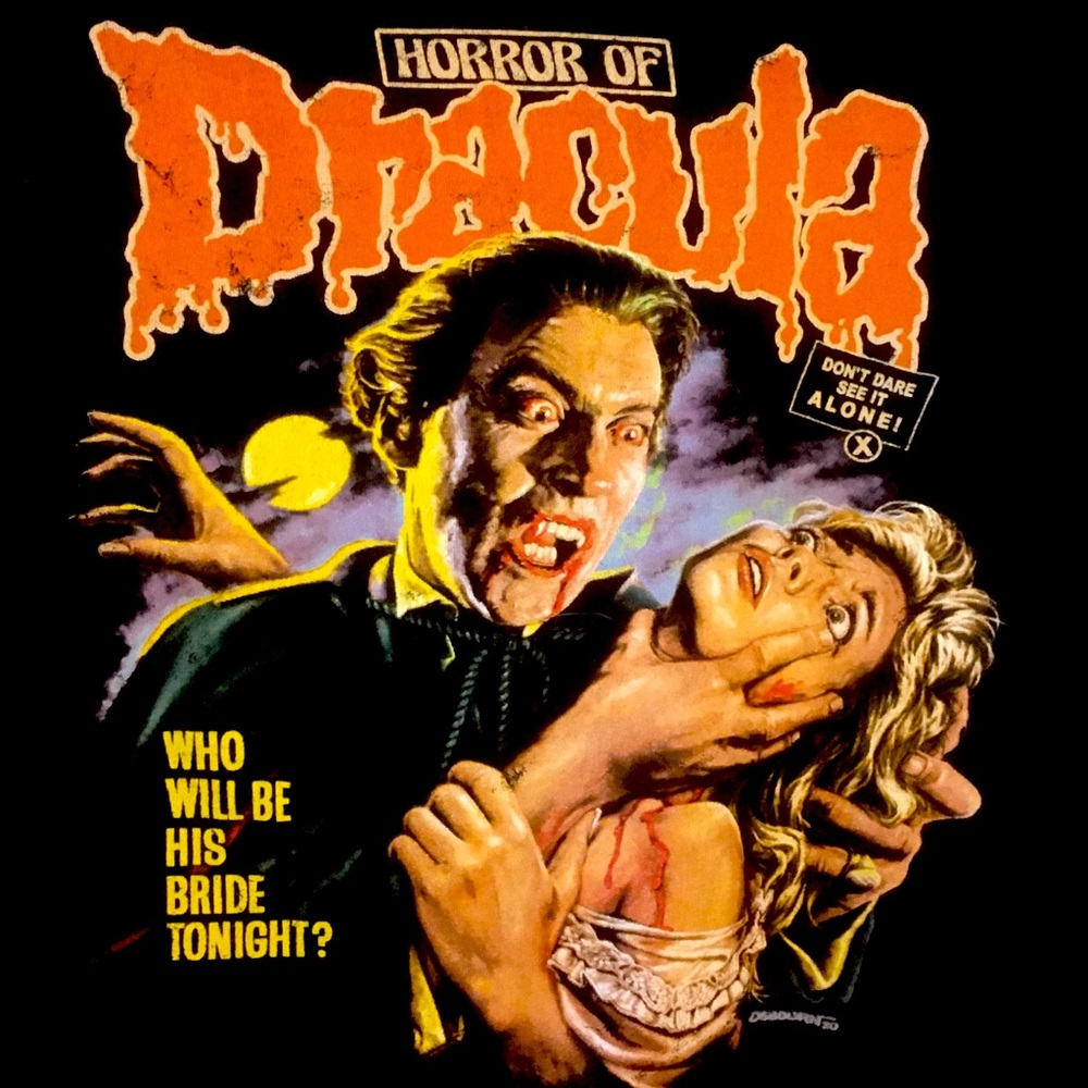 Frightrags “Dracula” hoodie EUC